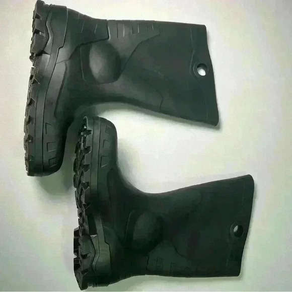 COPY - Dunlop Safety Steel Toe PVC Boots, M10 W12 Black (868-8677600.12) new nb - Picture 2 of 8